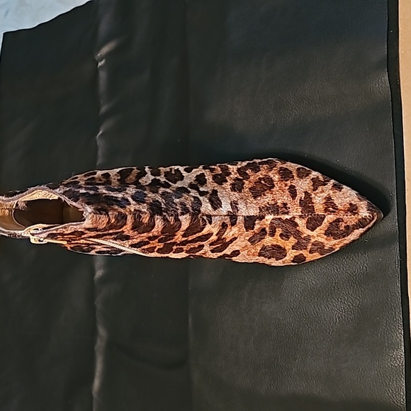 Steve Madden leopard print spike heel short boots sz10 - Picture 7 of 7